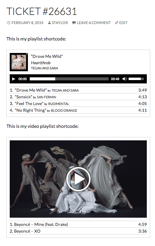 wp-playlists